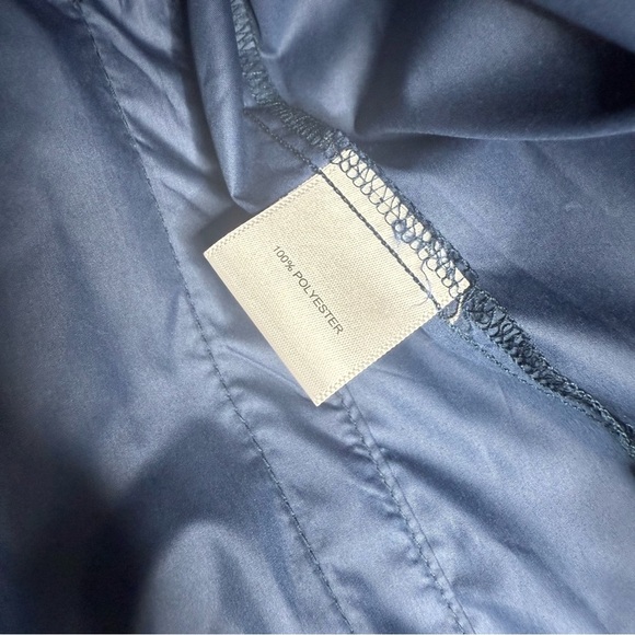 Peter Millar Windbreaker Pullover Jacket Navy Blue Size L DGA Embroidered - Picture 5 of 7